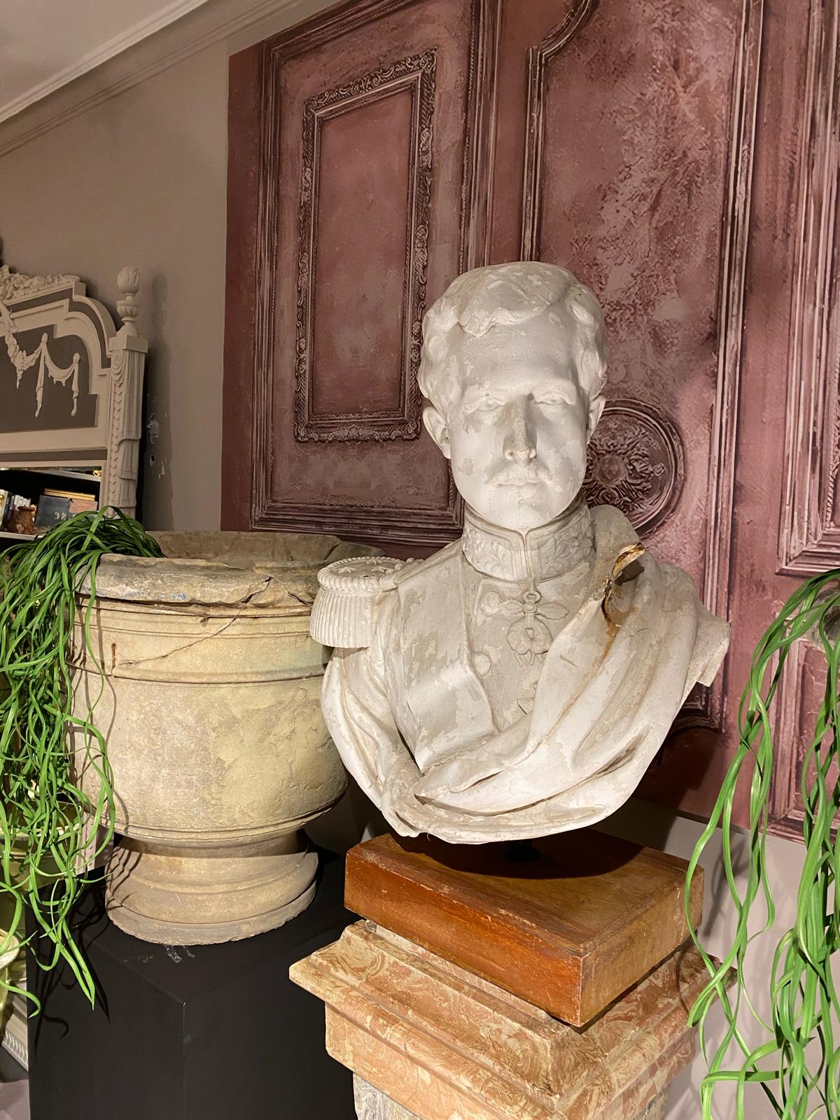 Plaster Bust, Boiserie Room
